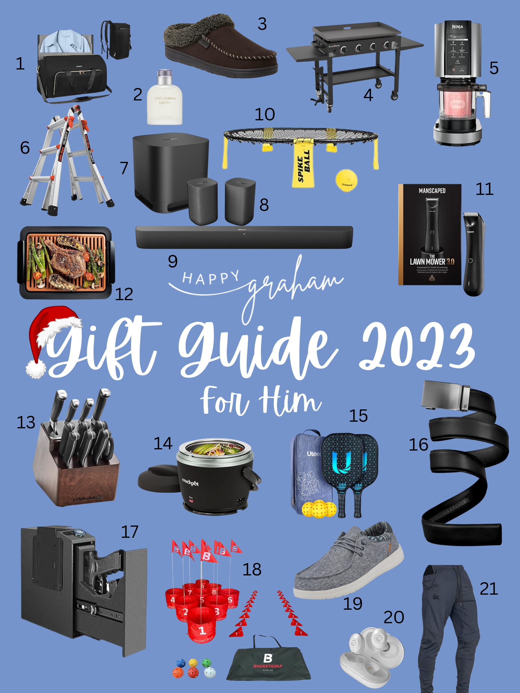 2023 Holiday Gift Guide for Him